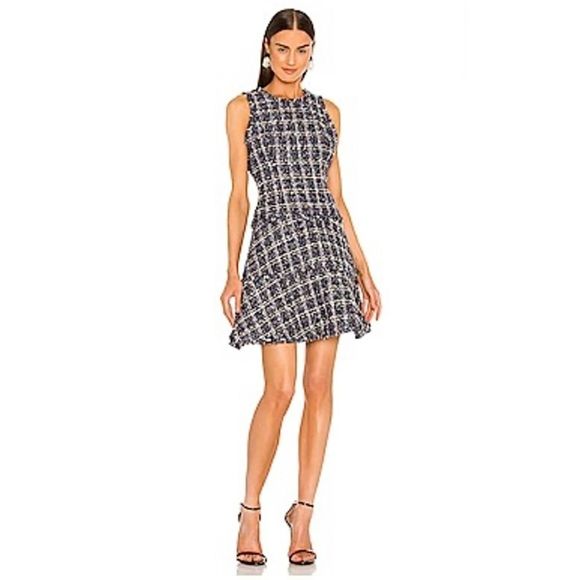 REVOLVE Dresses & Skirts - REVOLVE Likely Tweed Mini Cocktail Dress Wedding Guest Party